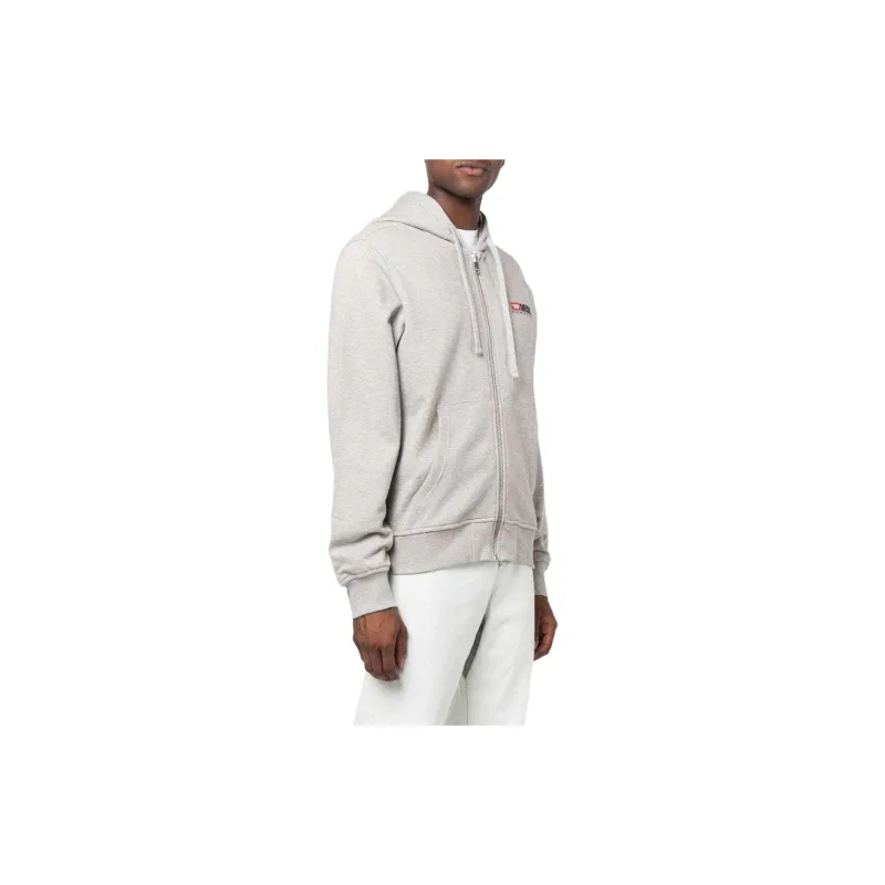 DIESEL Sweatshirts Men Light Gray-1