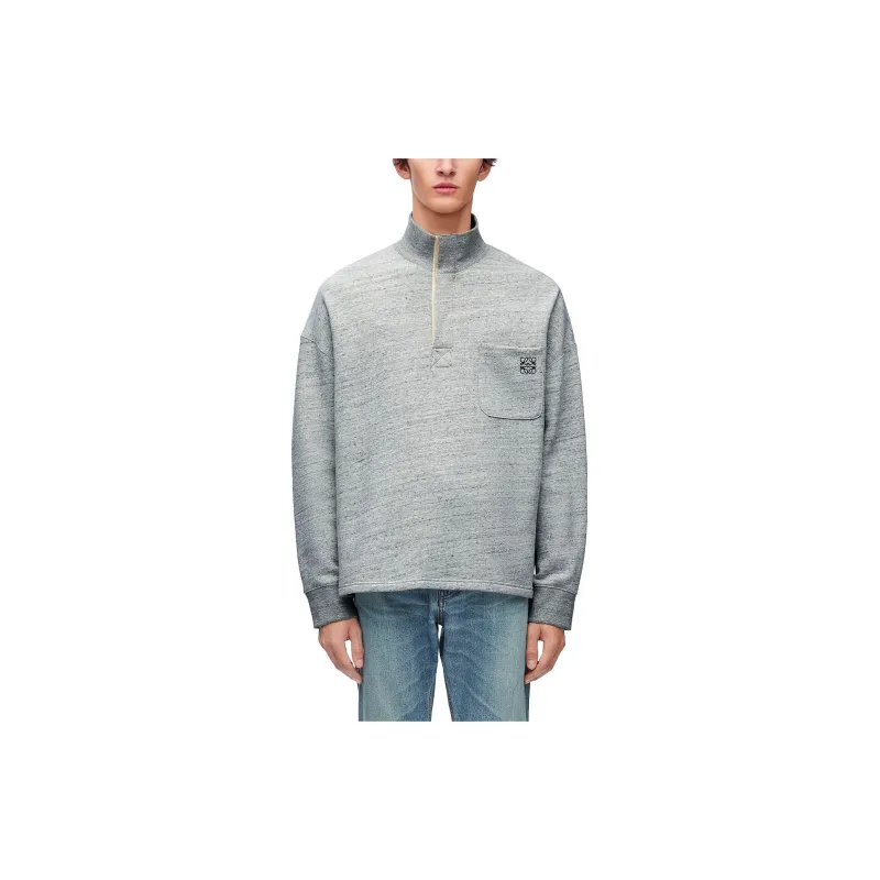 LOEWE High Neck Sweatshirt In Cotton-1