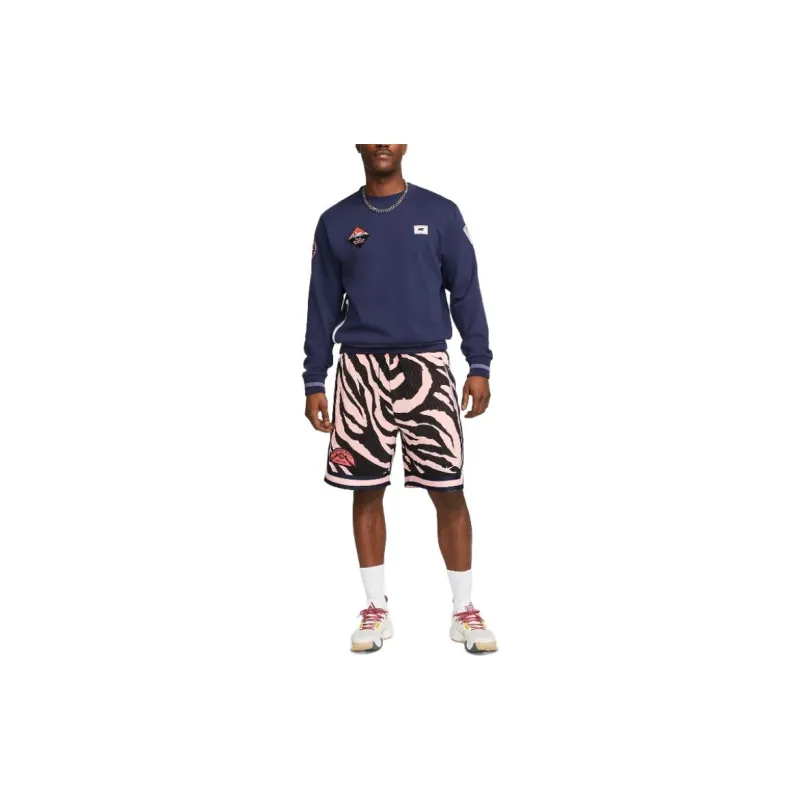 Nike Casual Shorts Men Black Pink-1