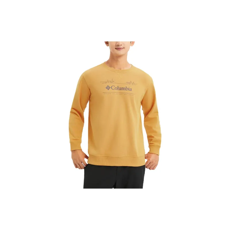 Columbia Transit Sweatshirt Men's Yellow-1