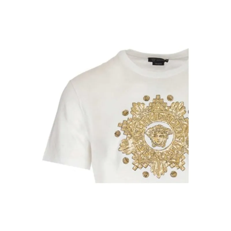 VERSACE T Shirts Men White-5