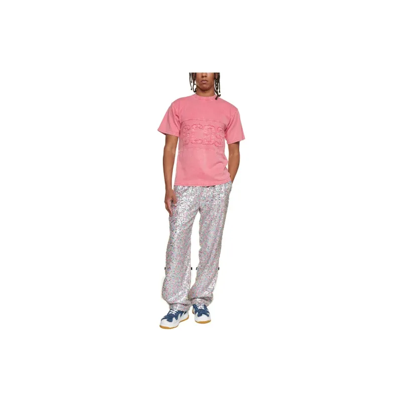 GCDS T Shirts Men Pink-1