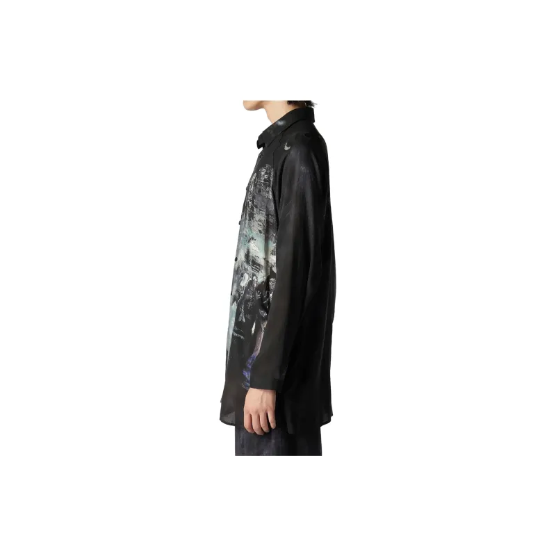 Yohji Yamamoto J PT Illustration print Shirt-5