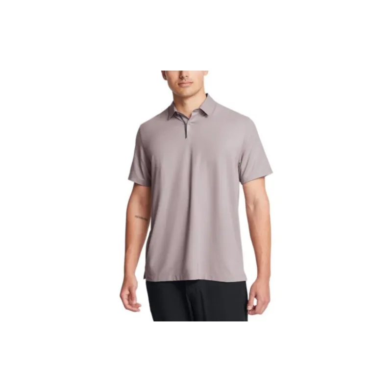 Under Armour Tour Tour Tips Polo Shirt Men's Lipstick Gray-2