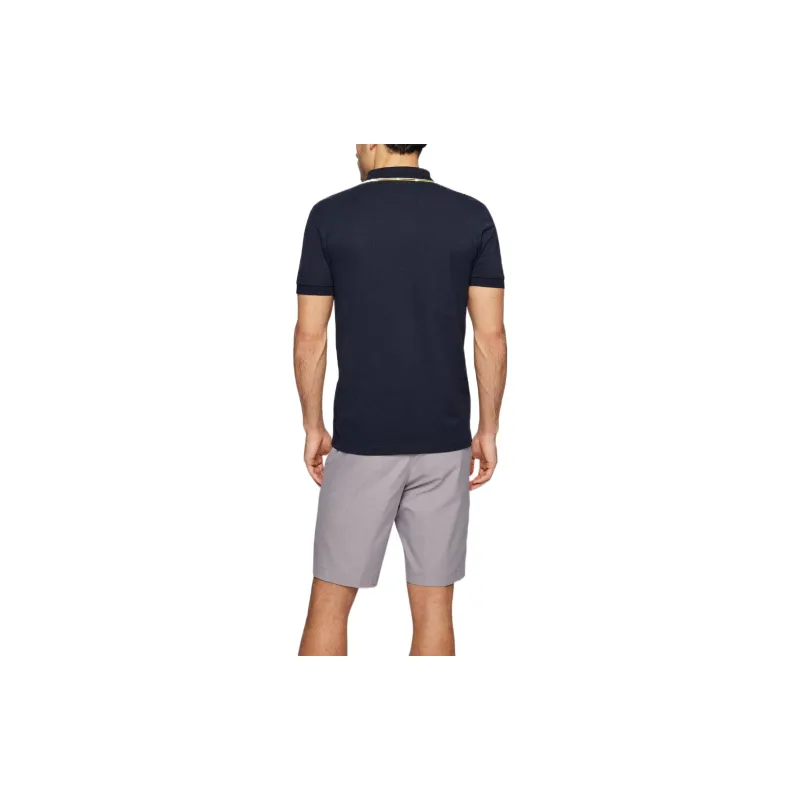 HUGO BOSS Polo Shirts Men Navy Blue-3