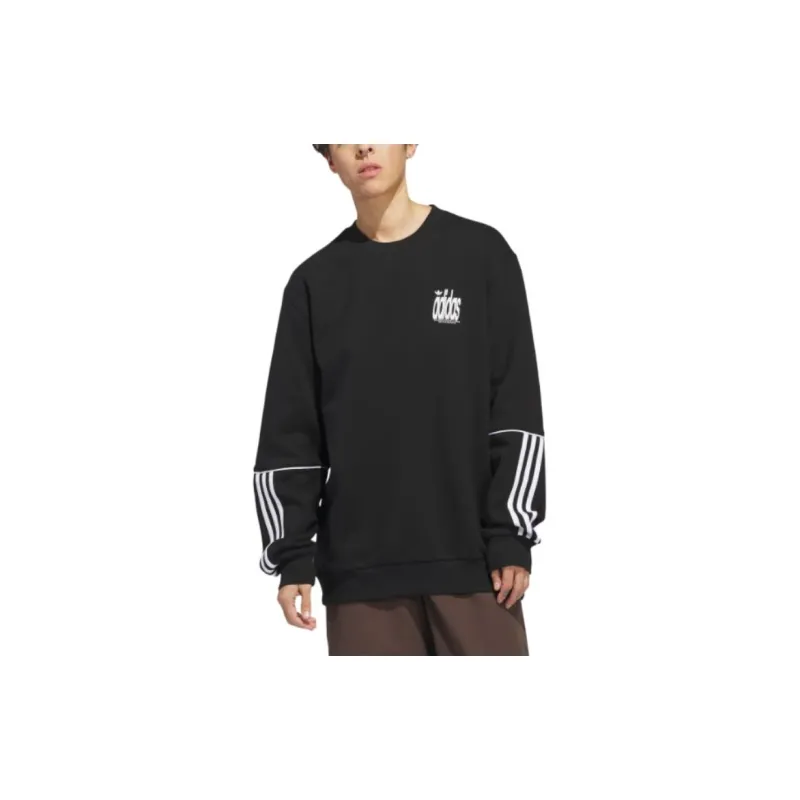 Adidas 4.0 Stretch Deluxe Crewneck Sweater Sweater Men's Black-3