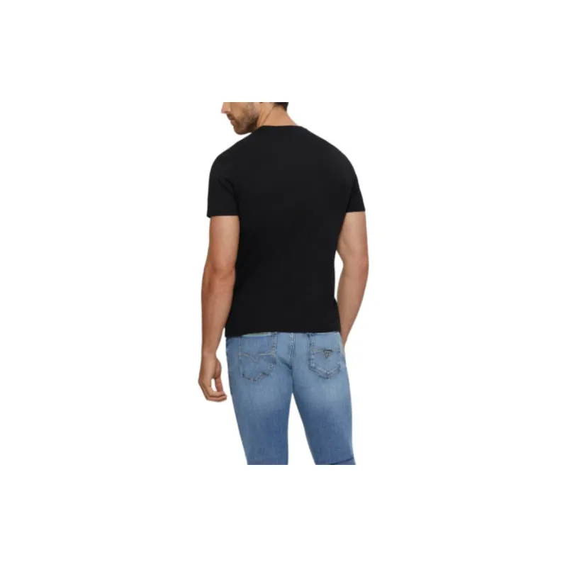 GUESS T-Shirts Men Black-2