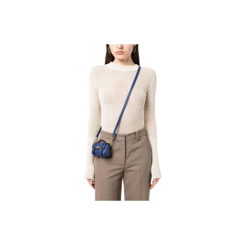 Mulberry Alexa Handbags Blue-4