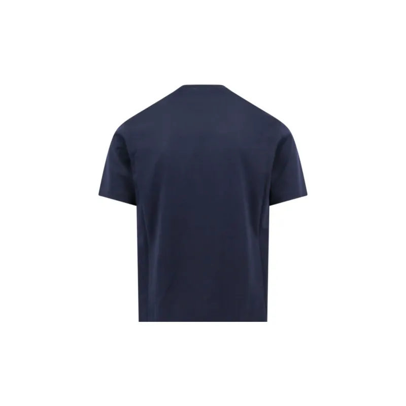Burberry Logo Embroidered Crewneck T Shirt-8