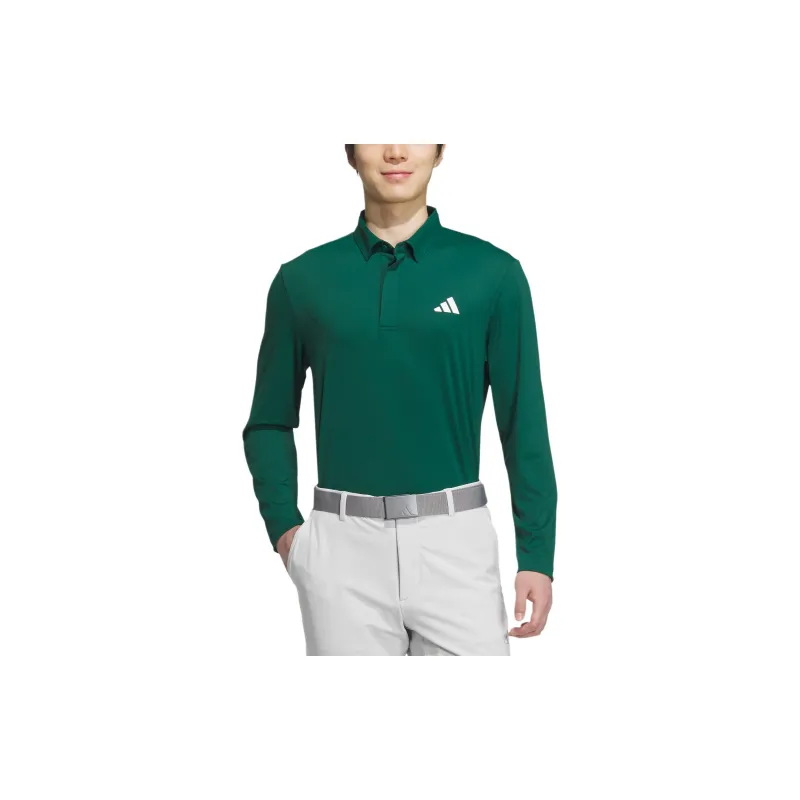 Adidas AEROREADY Polo Shirt Men's Forest Green-1