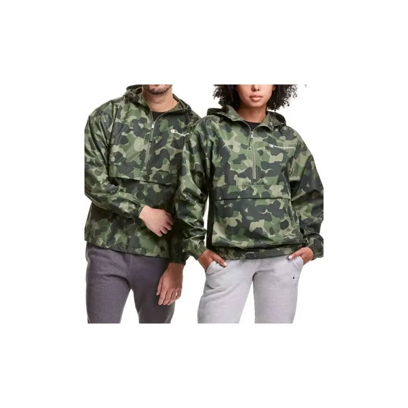 Champion Jacket US Version Unisex Green Camouflage-2