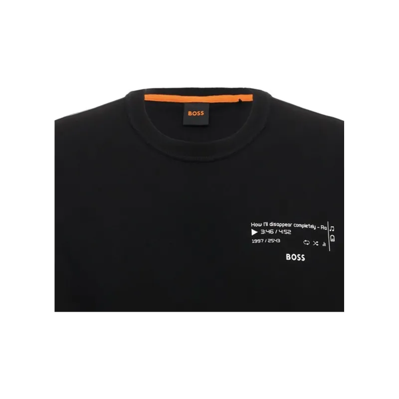 HUGO BOSS T Shirts Men Black-5