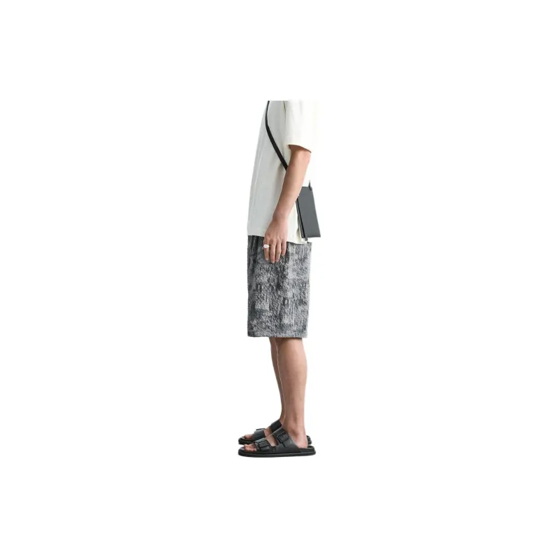 ZARA Casual Shorts Men Print-4