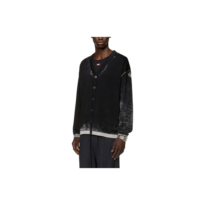 DIESEL K Larence Button Up Cardigan-4