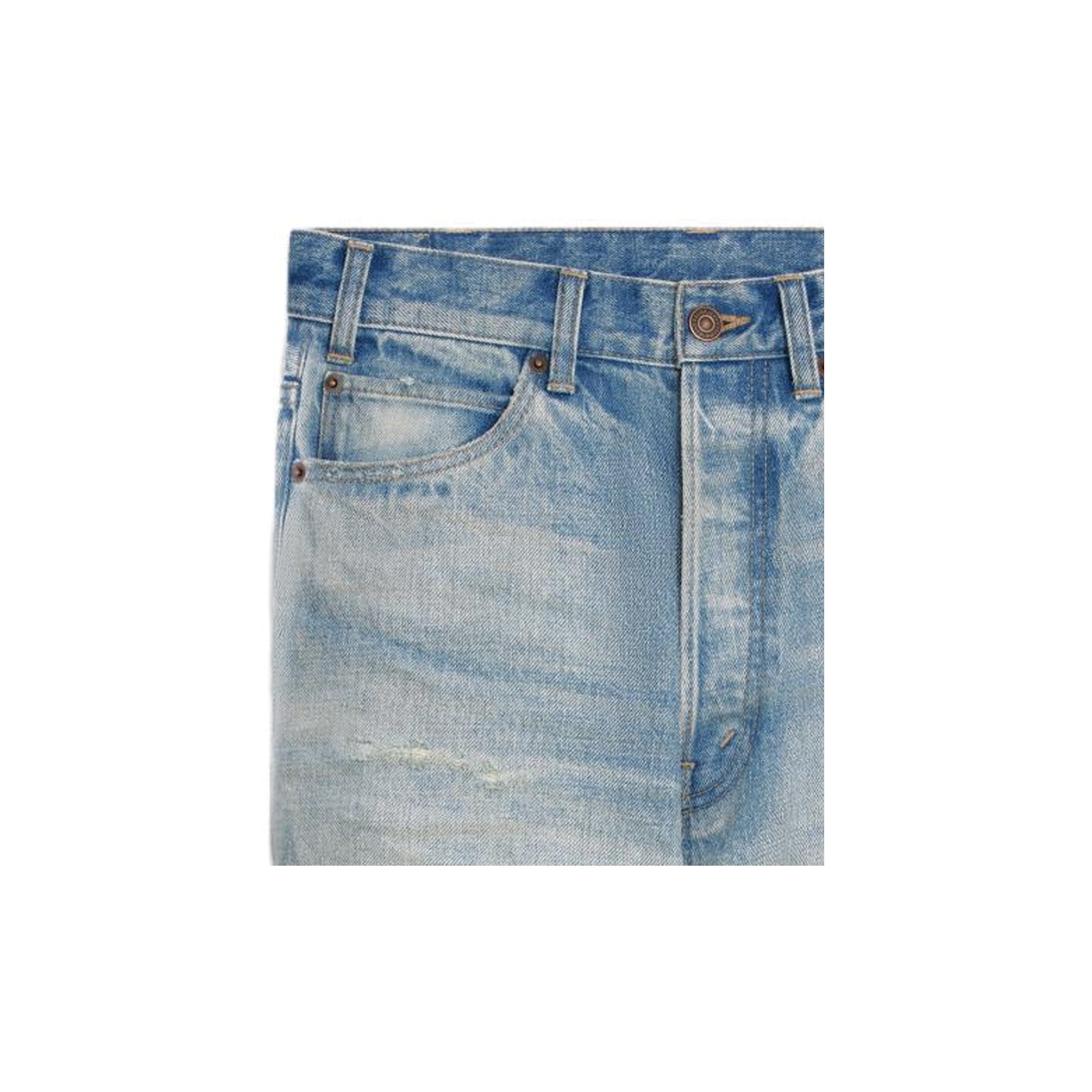 CELINE Wesley Jeans in Westside Wash Denim 29 Without CELINE Wesley Jeans in Westside Wash Denim 29 Without