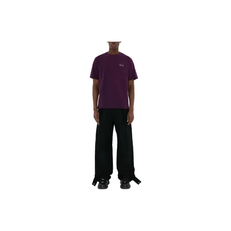 Burberry Logo-embroidered Cotton T-shirt-2