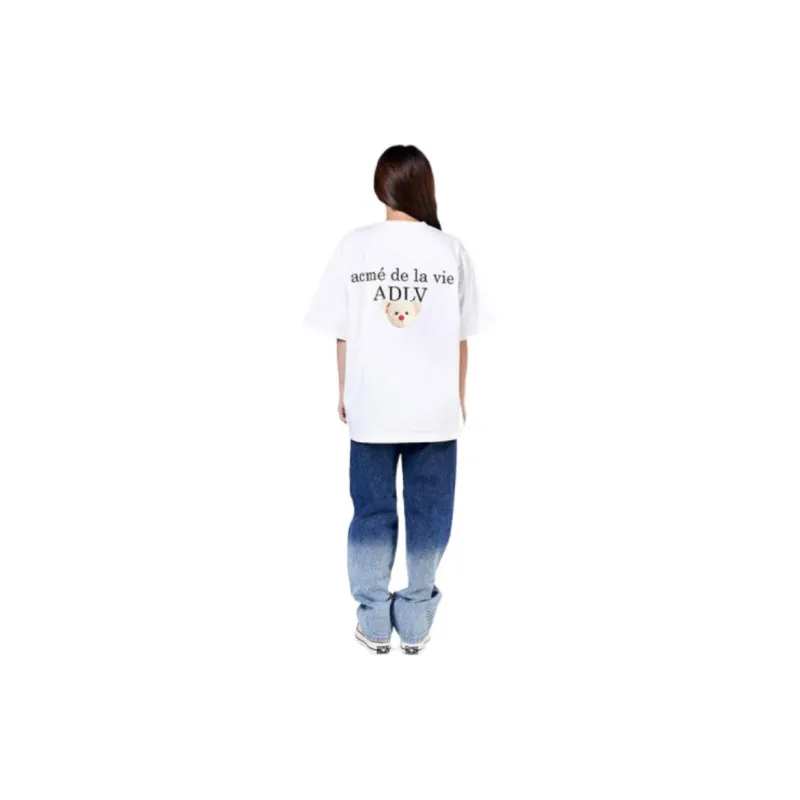 Acme De La Vie/ADLV T Shirt Unisex White-4