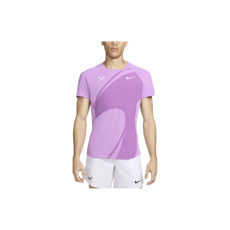 Nike T Shirt Men's Rush Purple Red-2