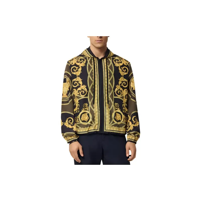 VERSACE La Coupe Des Dieux Zipped Windbreaker-2