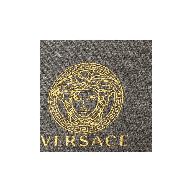 VERSACE T Shirts Men Gray-6