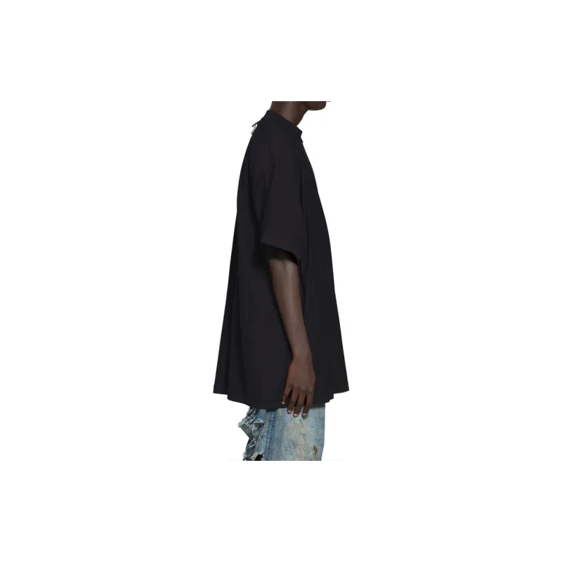 Balenciaga Mirror Balenciaga FW22 T Shirt Unisex Black-4