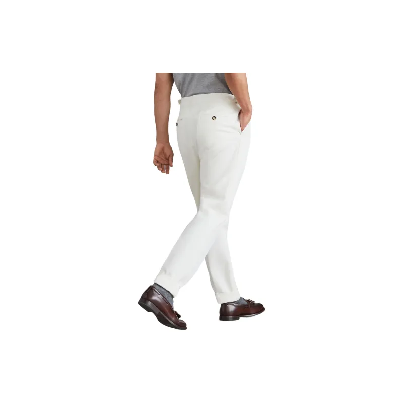 Brunello Cucinelli Pleated Tapered Trousers-2