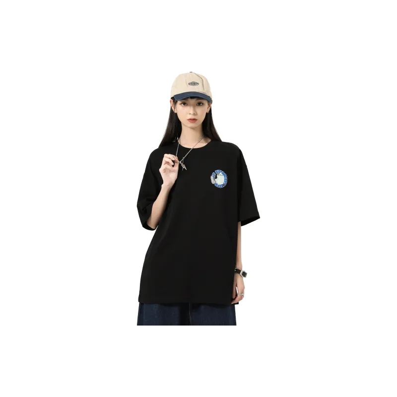 HYPASCENT Summer Drop Shoulder Sleeve T-Shirt Unisex-2