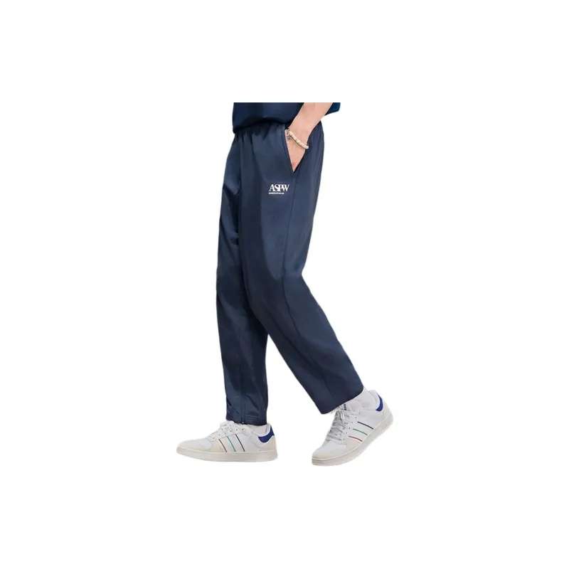 Adidas VERBIAGE WOVEN TRACKSUIT BOTTOMS Casual Pants Men's College Navy-3