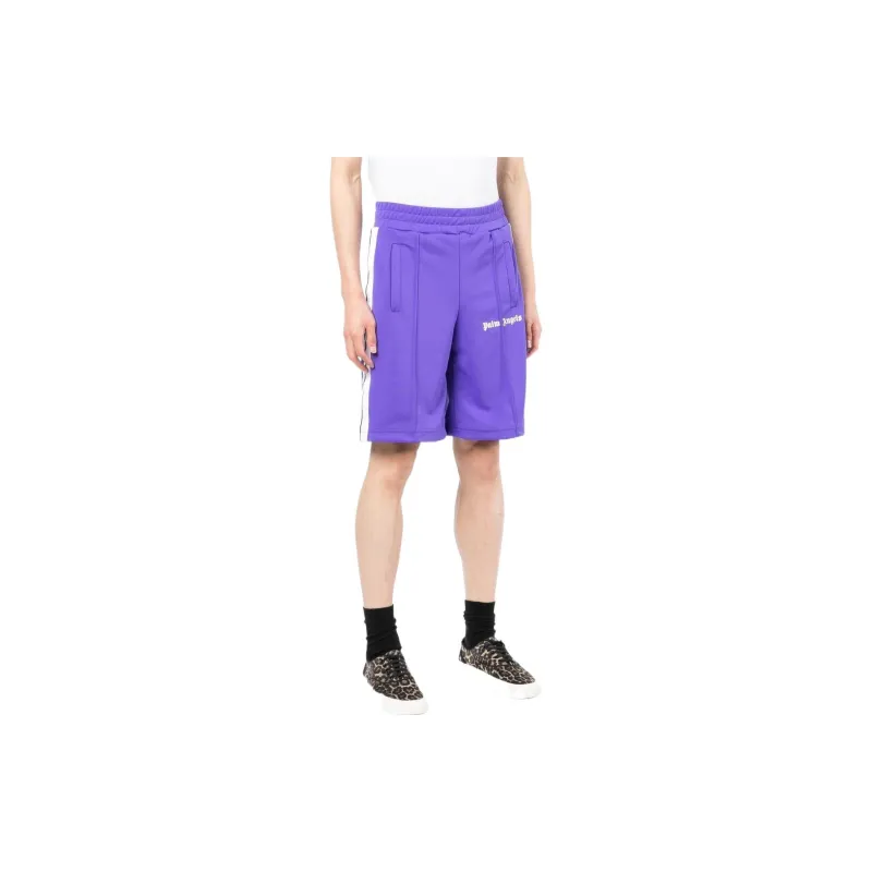 PALM ANGELS Classic Track Shorts-3