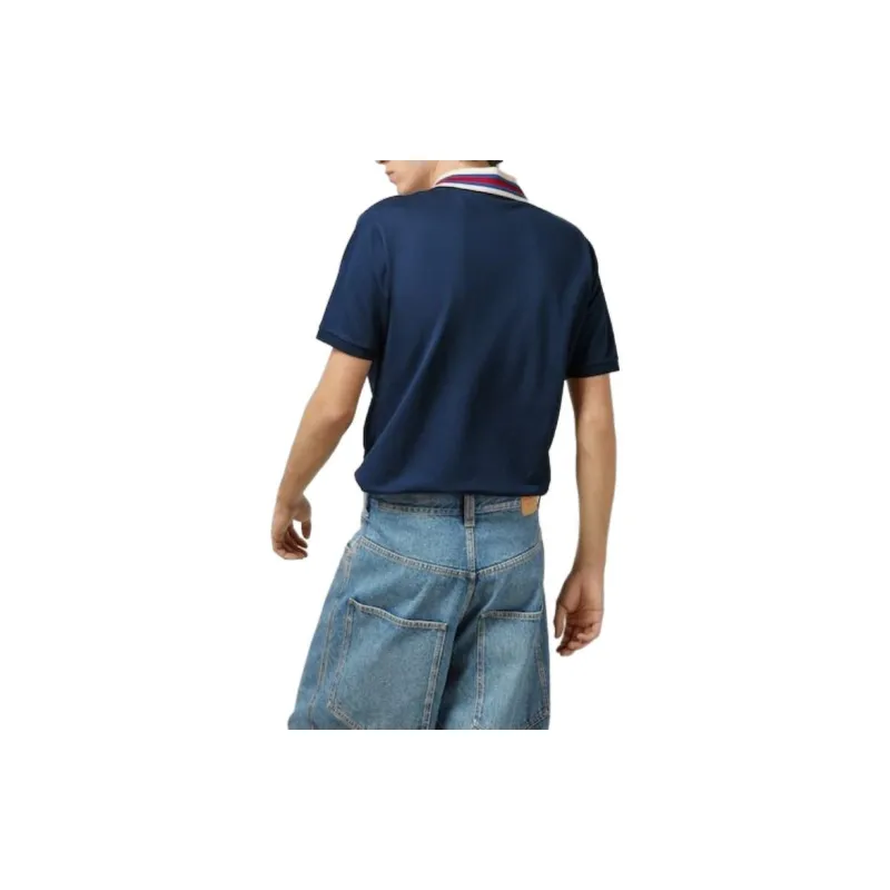 GUCCI 2024 Early Spring Collection T Shirt Men's Blue-3