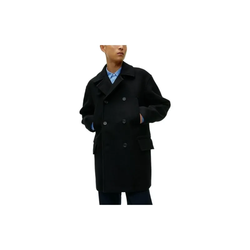 ARKET Coats Men Black-1