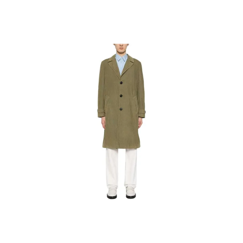 Massimo Alba Corduroy Single breasted Coat-1