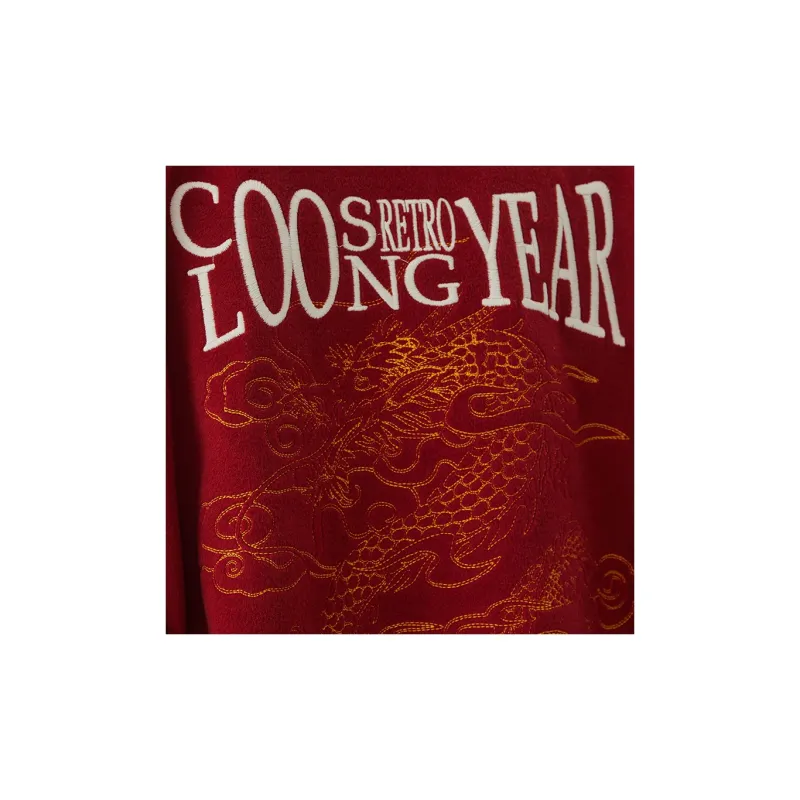 CoosRetro Jackets Unisex Red-6
