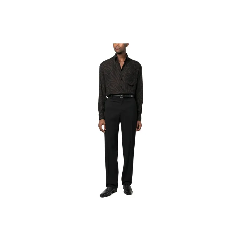 TOM FORD Shirts Men Black-1