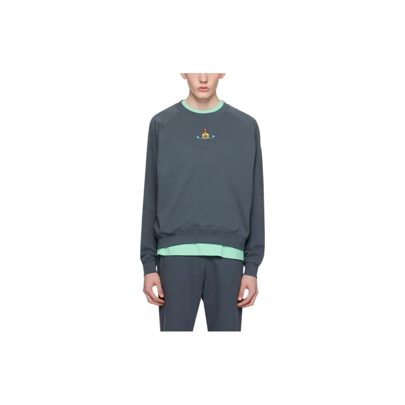 Vivienne Westwood Orb Embroidered Crewneck Sweatshirt-5
