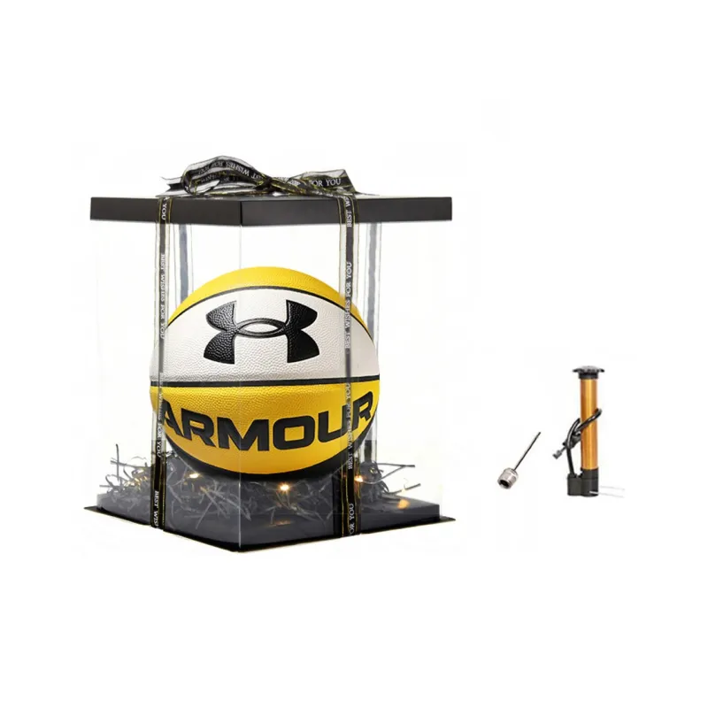 Under Armour Panda Series PU Basketball Yellow Size 7 Training Unisex-1