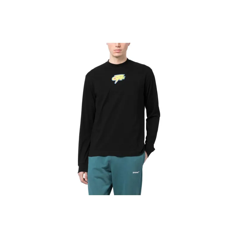 OFF WHITE Thunder Skate L/S T Shirt-1
