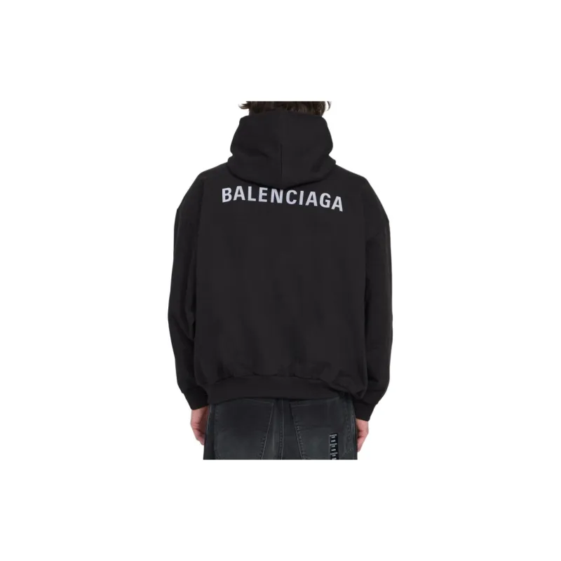 Balenciaga Logo Printed Hoodie-3