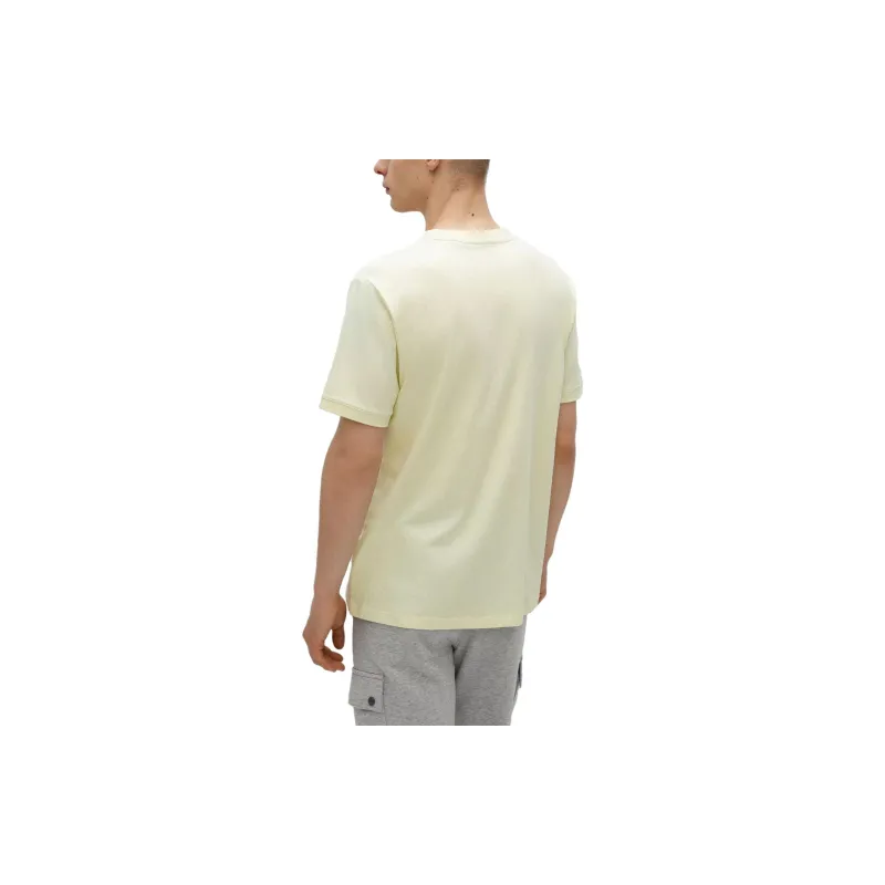 HUGO BOSS T-Shirts Men Light Yellow-3