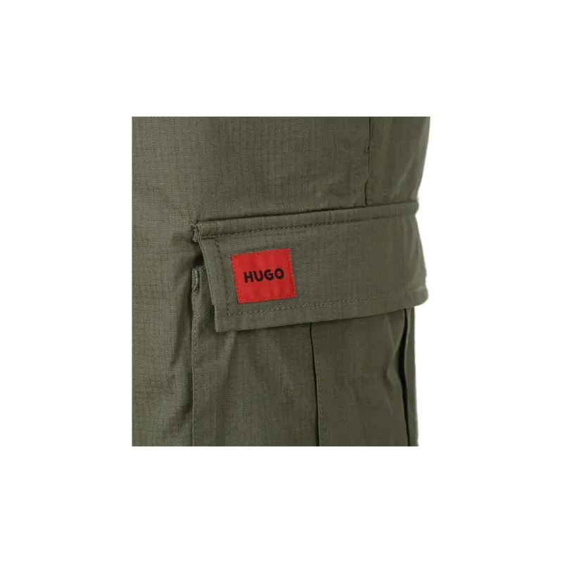 HUGO BOSS Casual Shorts Men Army Green-3