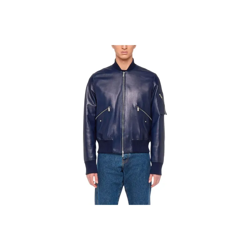 Ferragamo Zip up Bomber Jacket-2