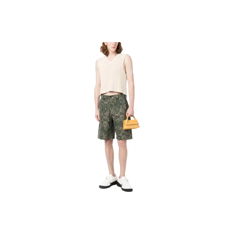 Jacquemus Jacquard Printed Bermuda Shorts-1