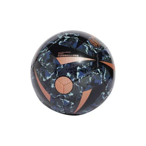 Adidas Size 5 Ball Soccer TPU Machine Stitched Soccer Ball Unisex Black Blue