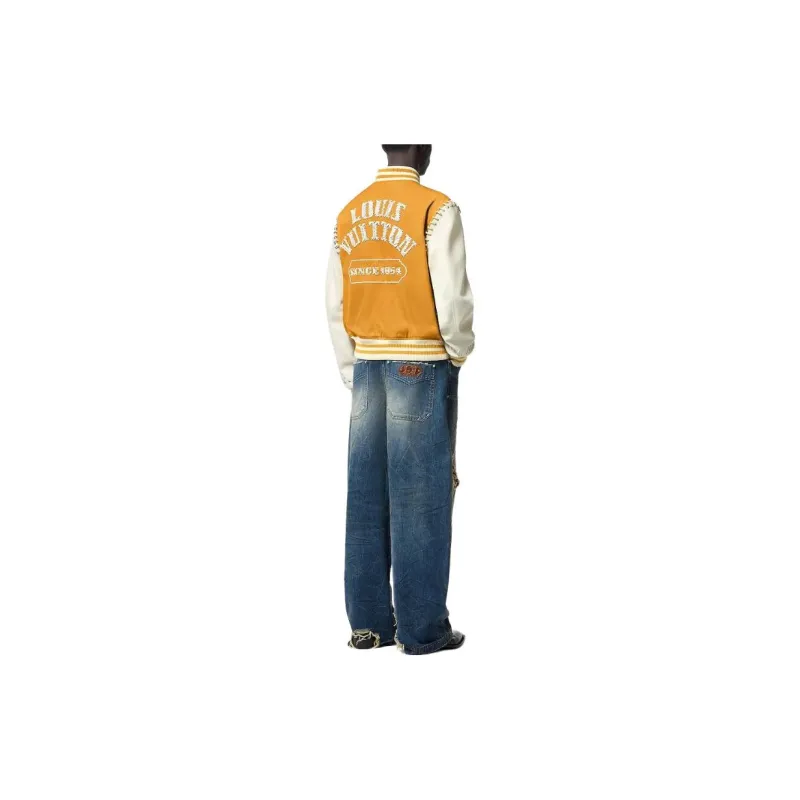 LOUIS VUITTON Embroidered Varsity Blouson-1