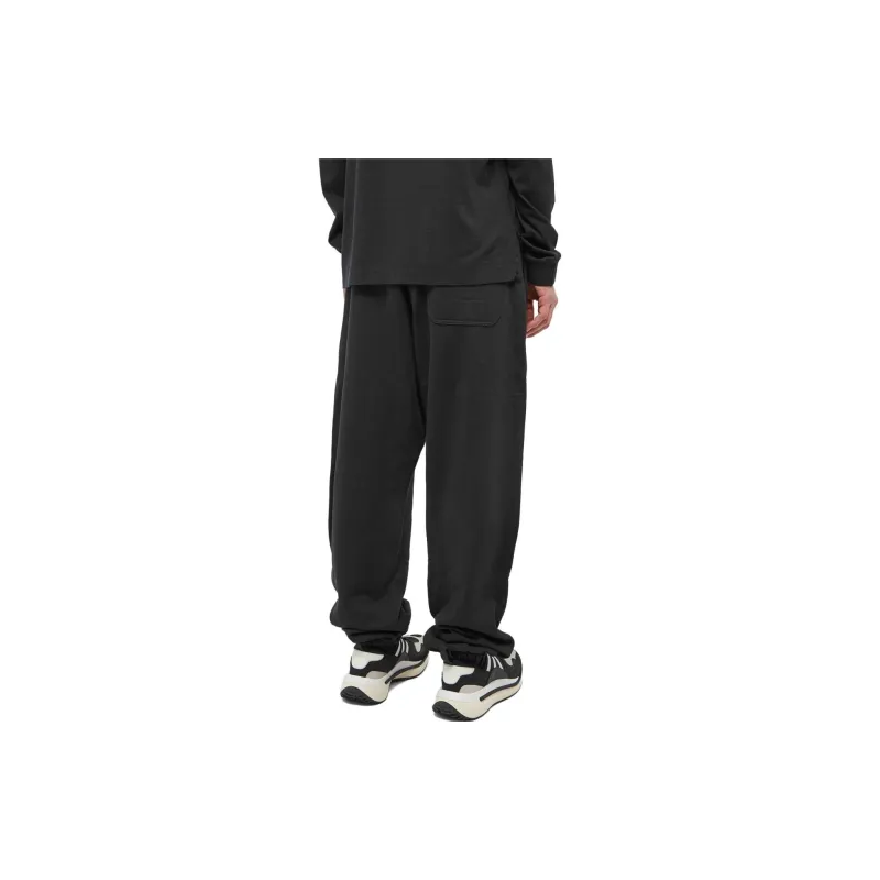 Y-3 Logo-patch Cotton Track Pants-2