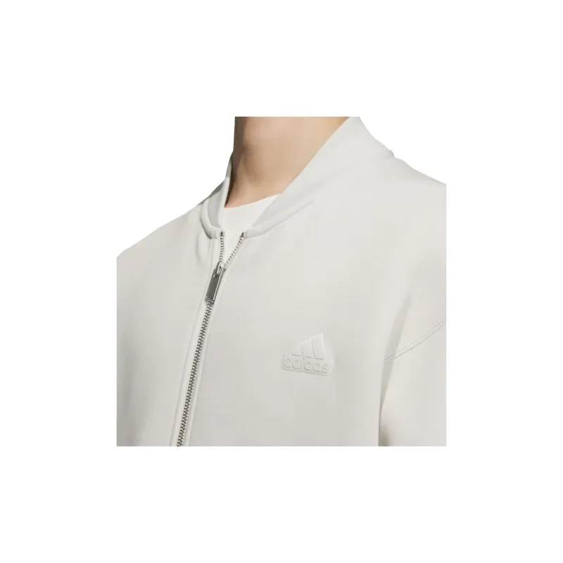 Adidas Spacer Bomber Jacket Jackets Coats Men's Talc-4