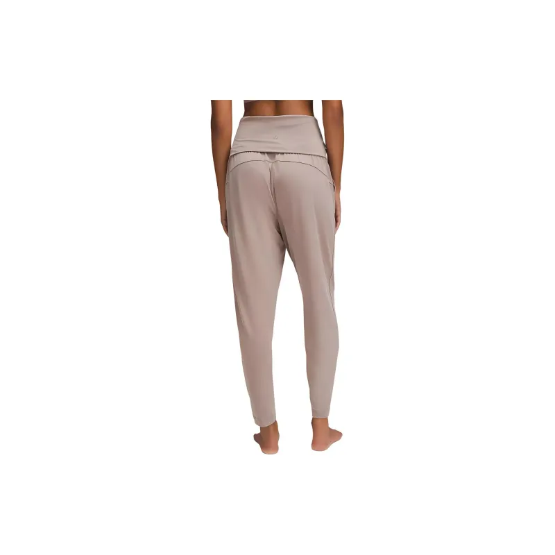 Lululemon Relaxed Cupro Foldover Yoga Casual Pants Women's-5