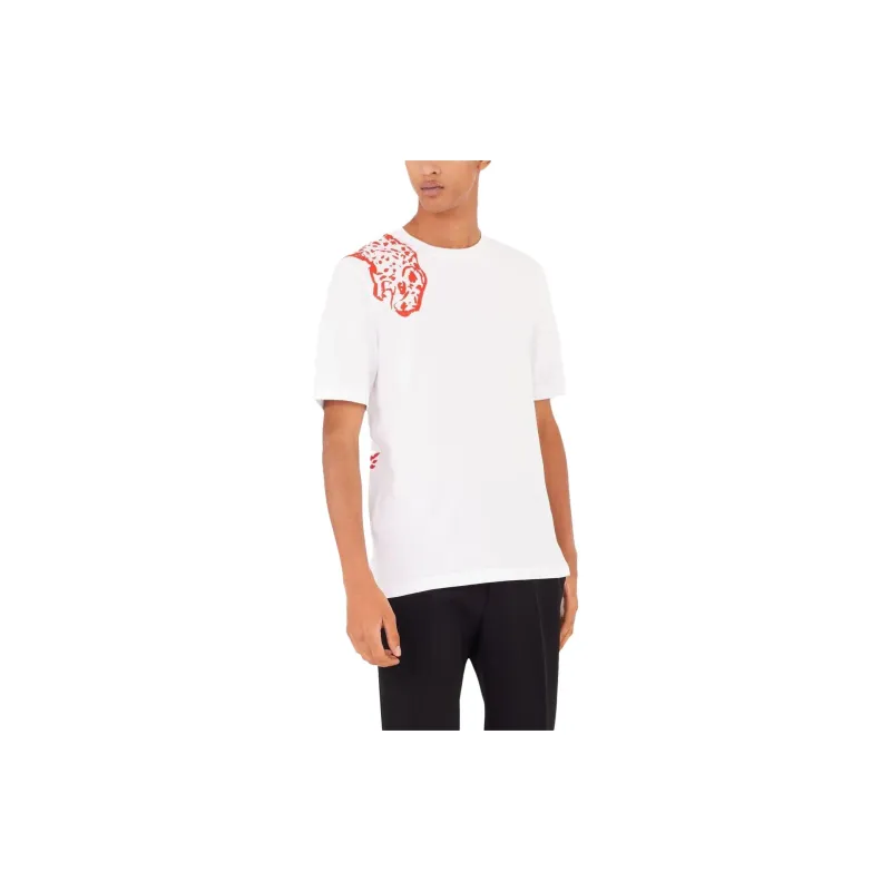 Ferragamo T-Shirts Men White-3