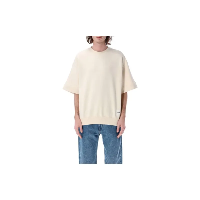 JIL SANDER T Shirts Men Beige-2
