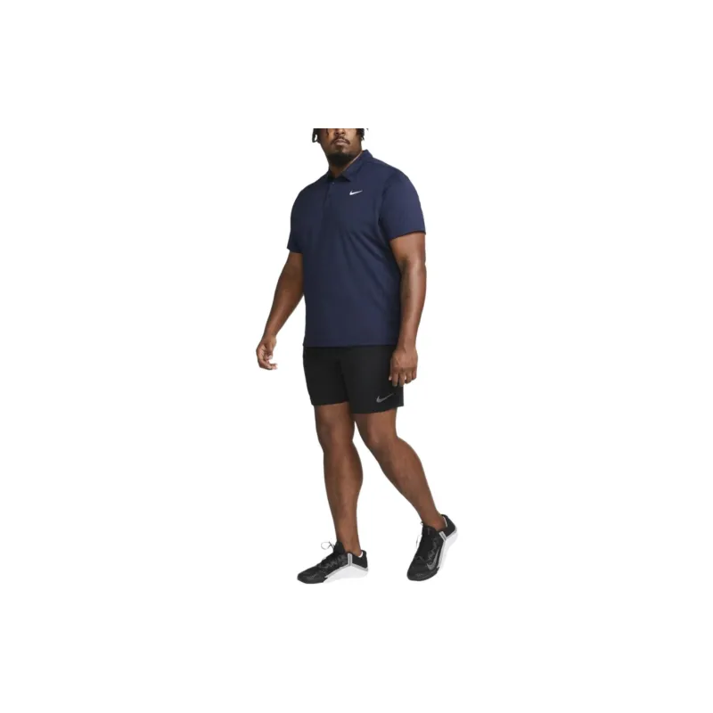 Nike Football Polo Shirt Men's Marine Blue-3